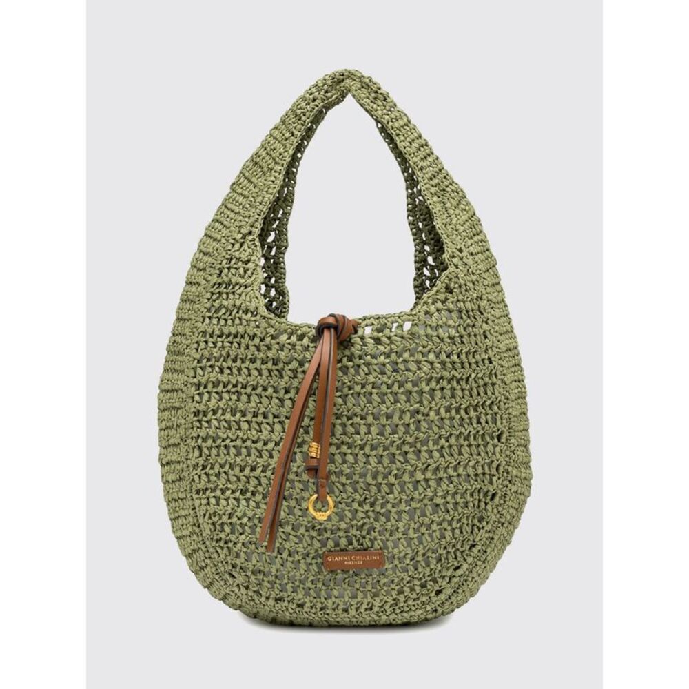 Gianni Chiarini Women Nefeli Crochet Raffia Bag Gianni Chiarini